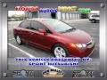 2007 Tango Red Pearl Honda Civic EX Sedan  photo #1