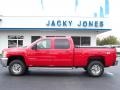 2009 Victory Red Chevrolet Silverado 2500HD LTZ Crew Cab 4x4  photo #1