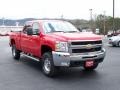 2009 Victory Red Chevrolet Silverado 2500HD LTZ Crew Cab 4x4  photo #21