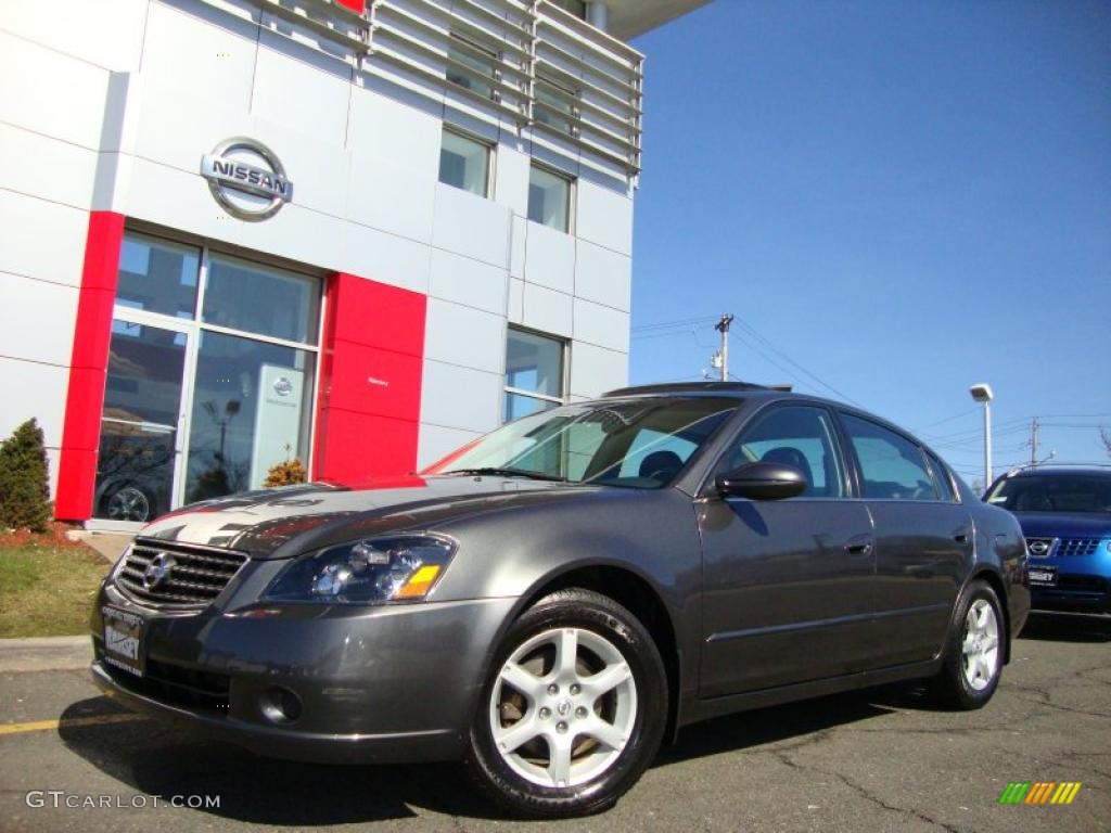 2006 Altima 2.5 SL - Smoke Metallic / Charcoal photo #4