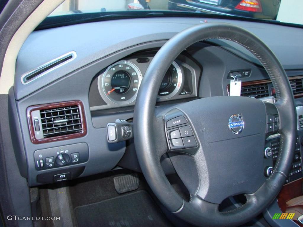 2007 S80 V8 AWD - Barents Blue Metallic / Anthracite Black photo #18