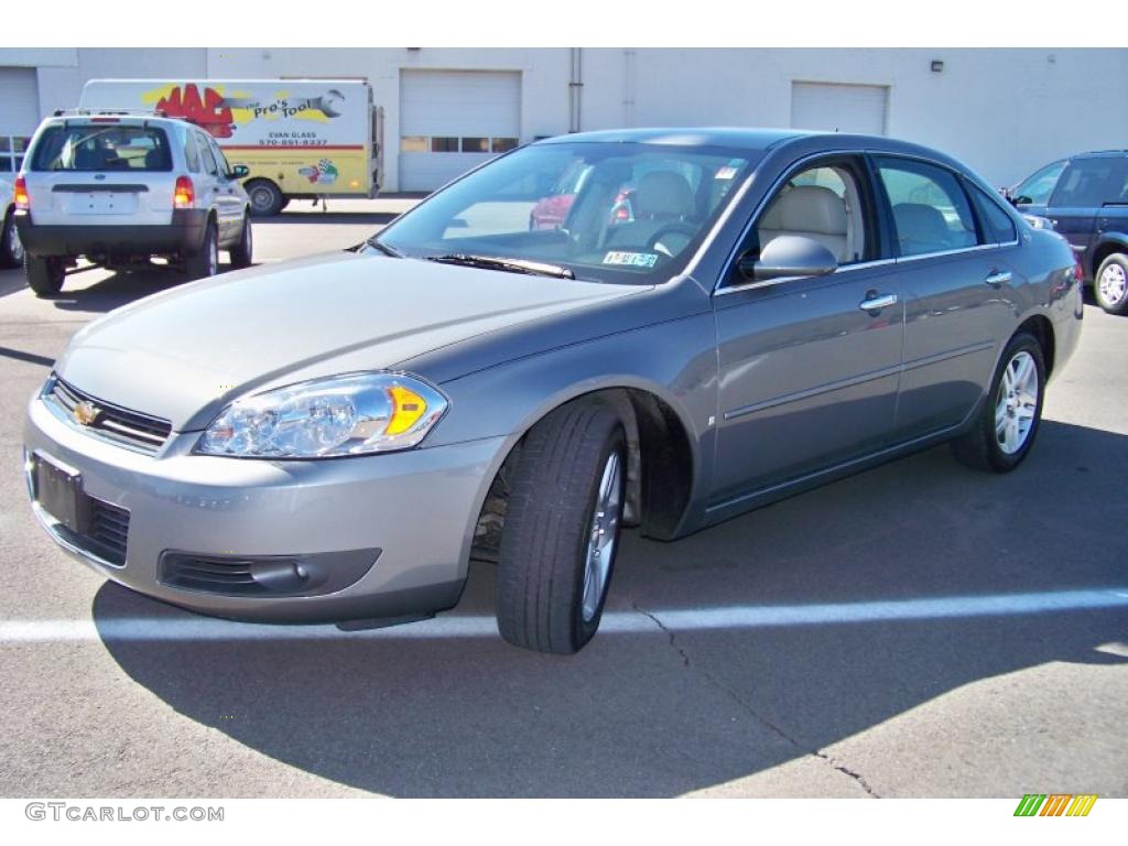 2007 Impala LTZ - Dark Silver Metallic / Gray photo #1