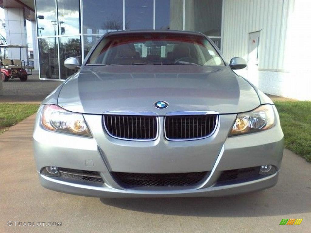 2006 3 Series 325i Sedan - Quartz Blue Metallic / Terra/Black Dakota Leather photo #2
