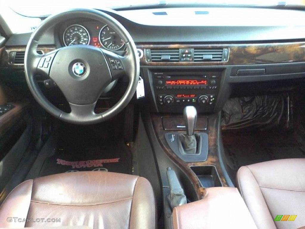 2006 3 Series 325i Sedan - Quartz Blue Metallic / Terra/Black Dakota Leather photo #5