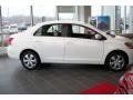 2008 Polar White Toyota Yaris Sedan  photo #4