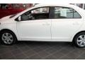 2008 Polar White Toyota Yaris Sedan  photo #8