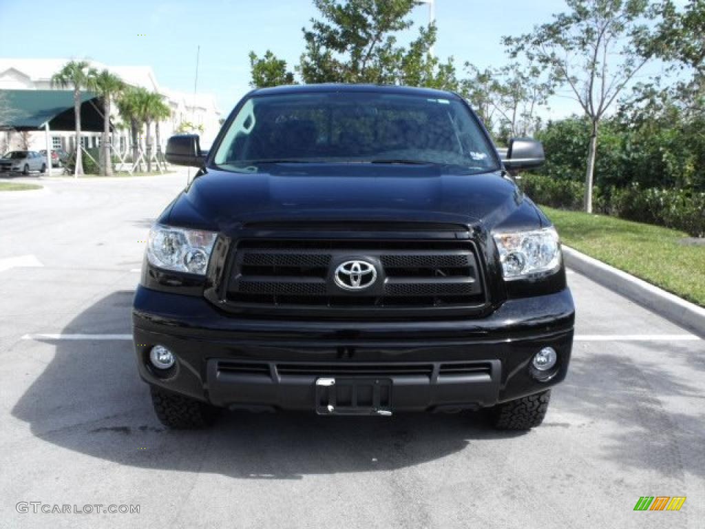 2010 Tundra TRD Rock Warrior Double Cab 4x4 - Black / Black photo #19