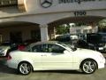 Alabaster White - CLK 350 Cabriolet Photo No. 2