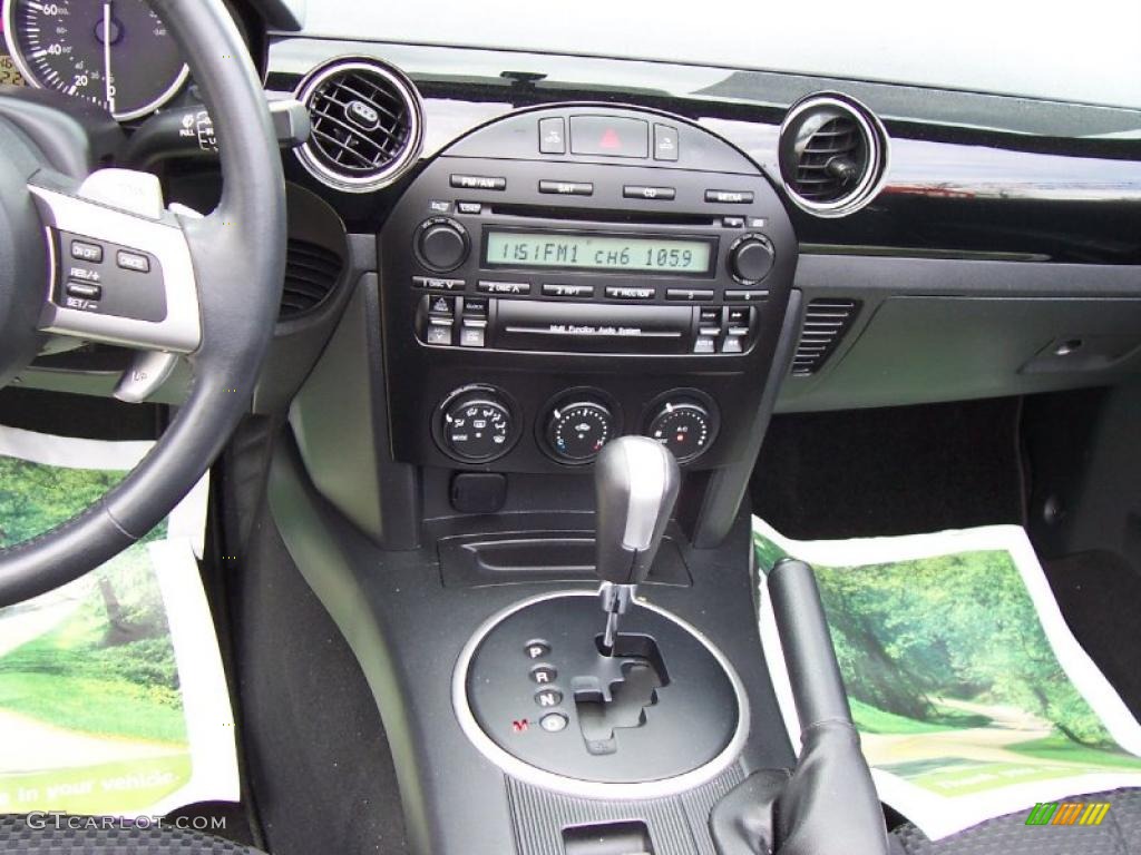 2008 MX-5 Miata Touring Roadster - Stormy Blue Mica / Black photo #14