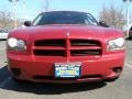2006 Inferno Red Crystal Pearl Dodge Charger SE  photo #2