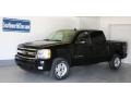 2010 Black Chevrolet Silverado 1500 LTZ Crew Cab 4x4  photo #1