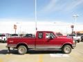 1994 Electric Red Metallic Ford F150 XL Extended Cab 4x4  photo #5