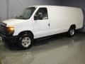 2008 Oxford White Ford E Series Van E350 Super Duty Commericial Extended  photo #1