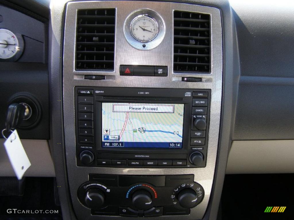 2007 300 Touring Walter P. Chrysler - Steel Blue Metallic / Dark Slate Gray/Light Graystone photo #13