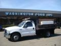 2007 Oxford White Ford F350 Super Duty XL Regular Cab Chassis  photo #1