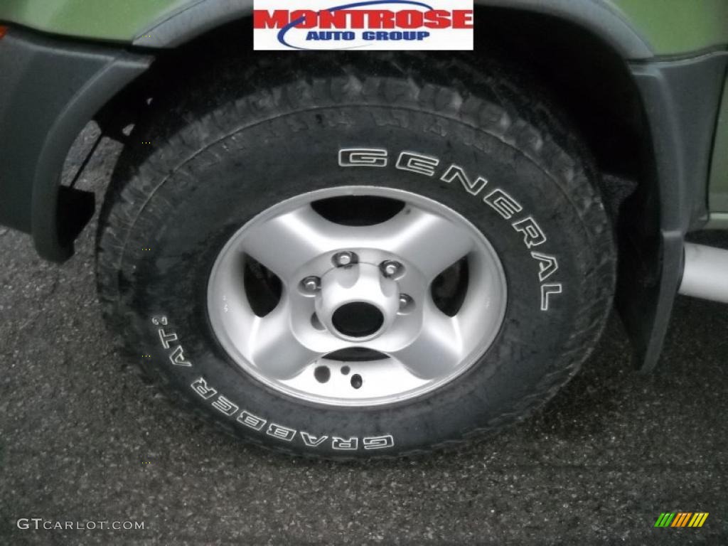 2003 Xterra XE V6 4x4 - Canteen Green Metallic / Gray photo #19
