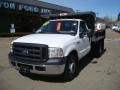 2007 Oxford White Ford F350 Super Duty XL Regular Cab Chassis  photo #11