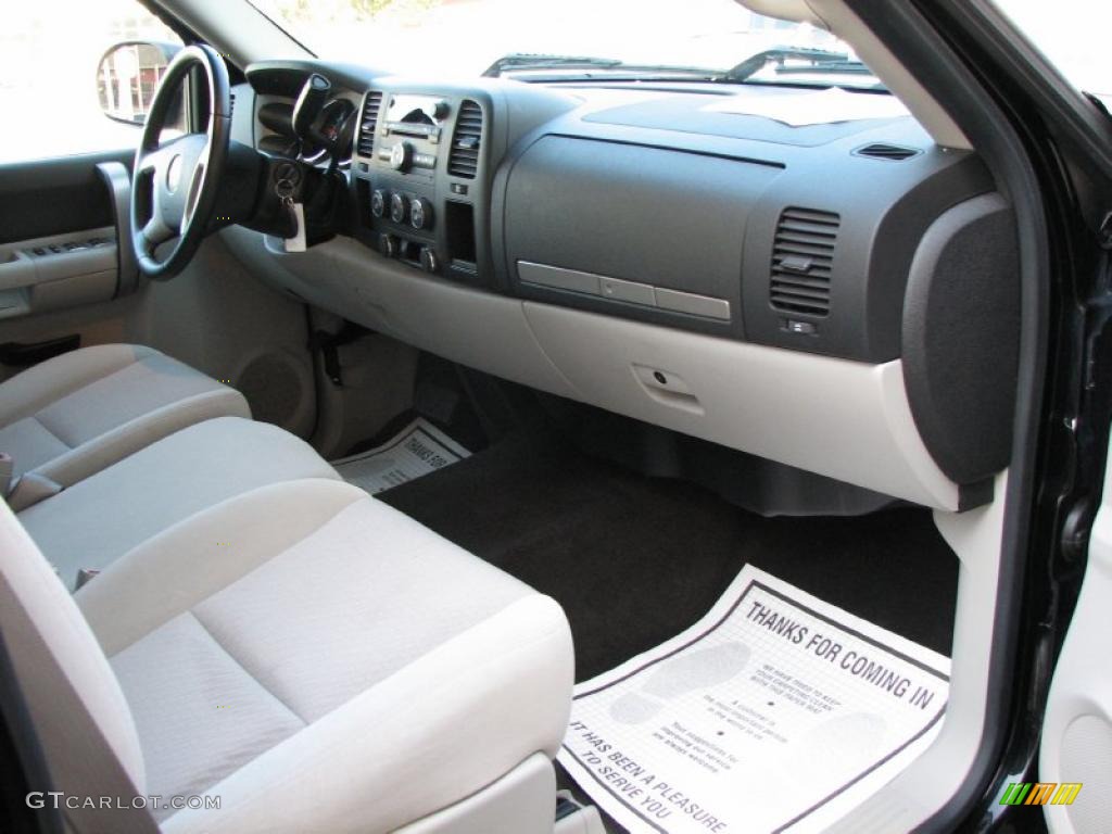 2009 Silverado 1500 LT Crew Cab - Black / Light Titanium photo #8