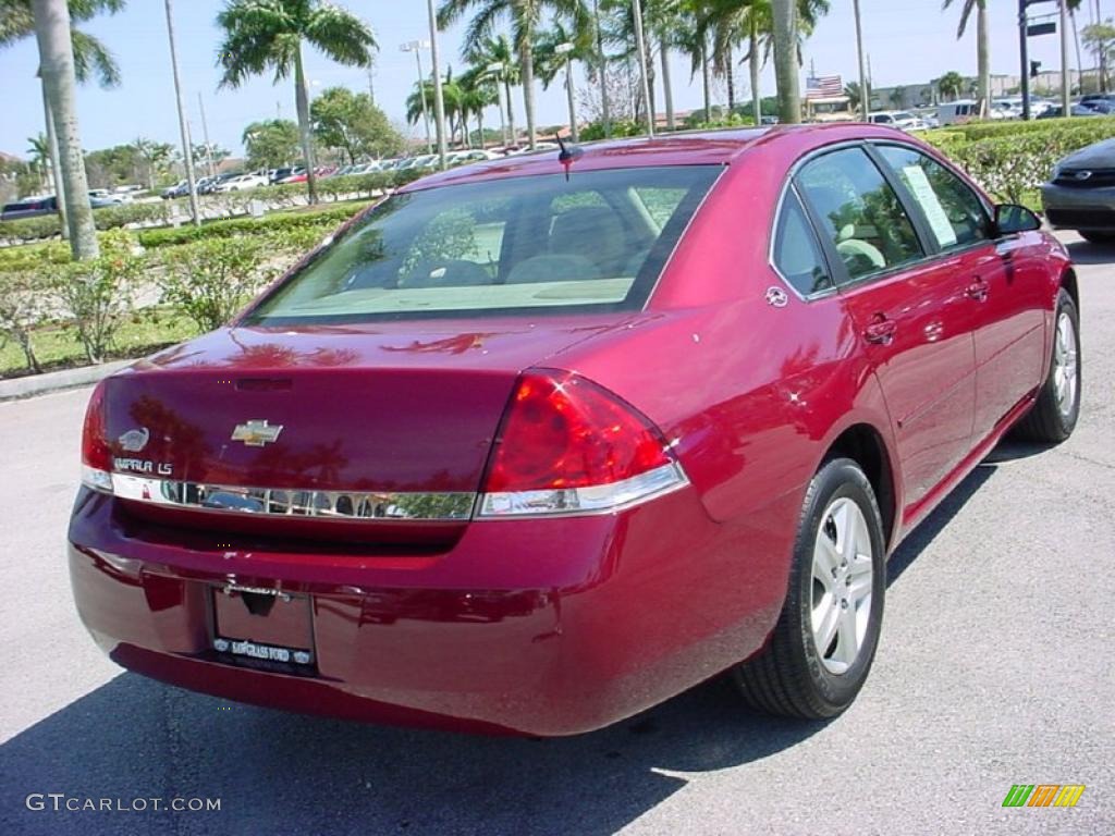 2006 Impala LS - Sport Red Metallic / Neutral Beige photo #3