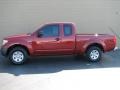 2006 Red Brawn Nissan Frontier XE King Cab  photo #1