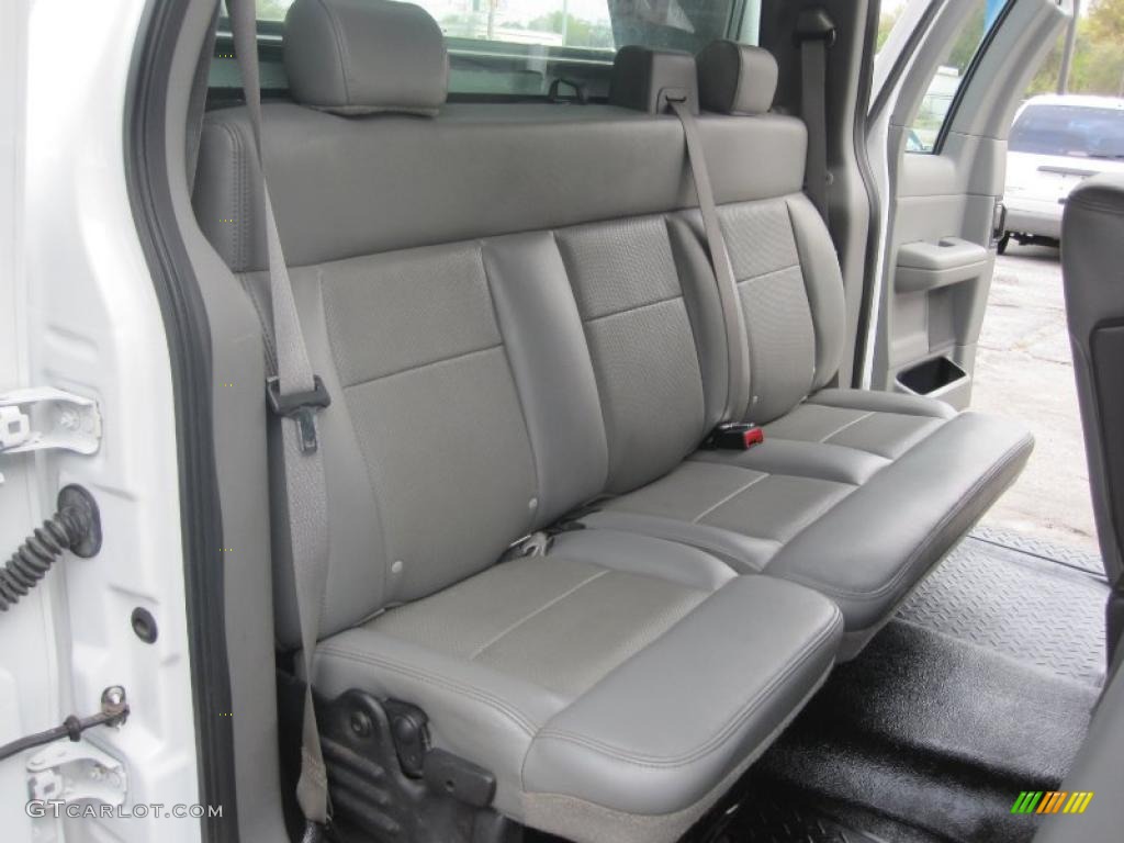 2006 F150 XL SuperCab - Oxford White / Medium/Dark Flint photo #25