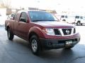 2006 Red Brawn Nissan Frontier XE King Cab  photo #4