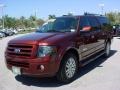 Dark Copper Metallic 2007 Ford Expedition EL Limited Exterior