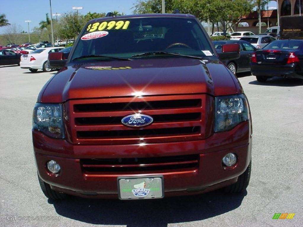 Dark Copper Metallic 2007 Ford Expedition EL Limited Exterior Photo #27133259