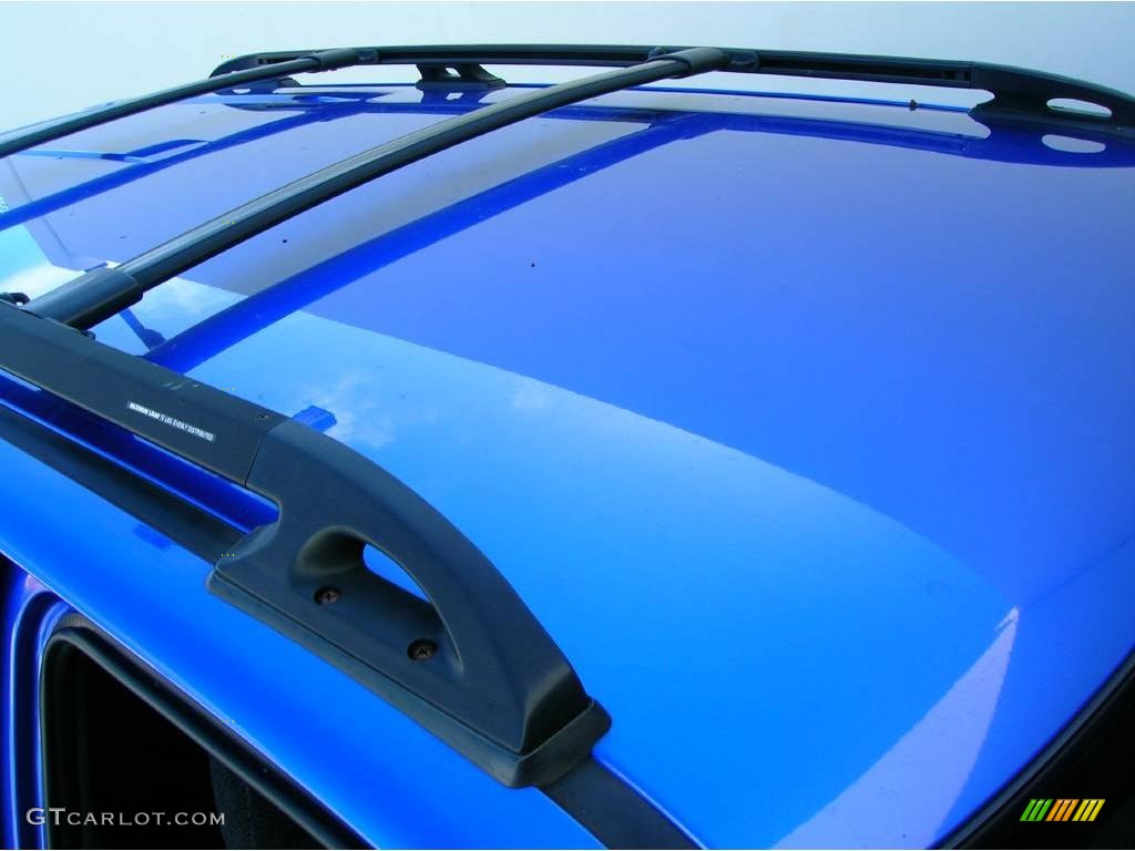 2000 CR-V EX 4WD - Electron Blue Pearl / Dark Gray photo #9