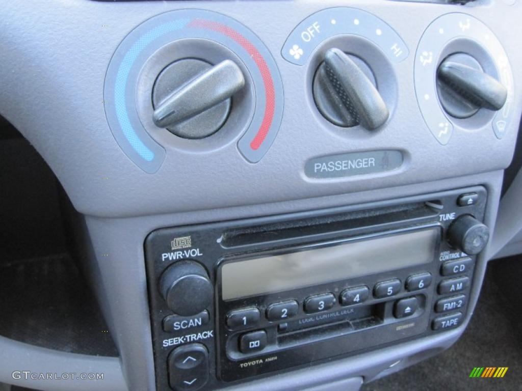 2000 ECHO Sedan - Satin Gold Metallic / Warm Gray photo #7