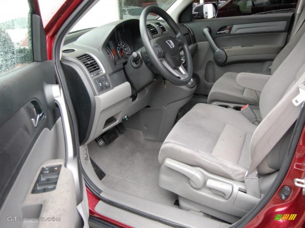 2008 CR-V EX 4WD - Tango Red Pearl / Gray photo #16