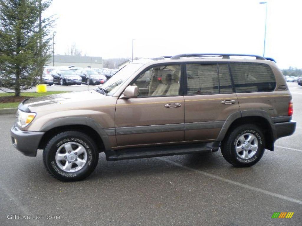 1999 Land Cruiser  - Desert Bronze Metallic / Ivory photo #10