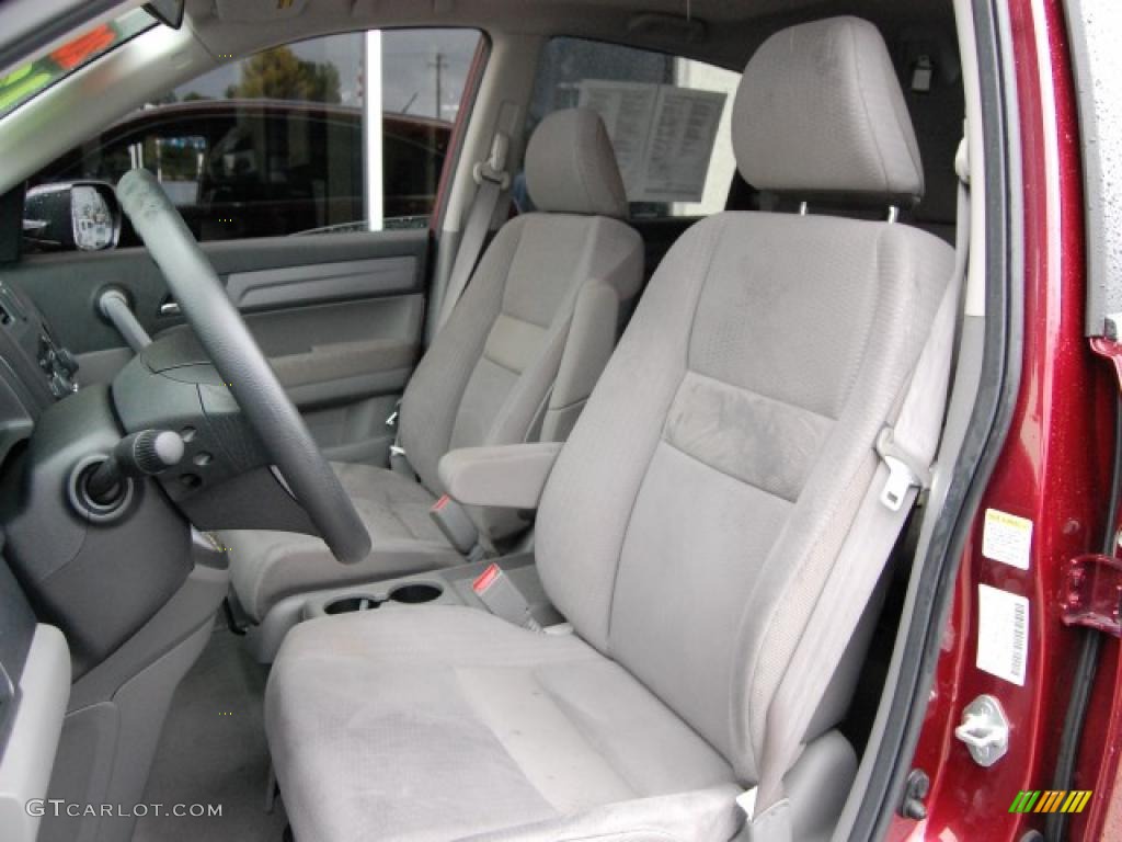 2008 CR-V EX 4WD - Tango Red Pearl / Gray photo #23