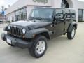 2010 Black Jeep Wrangler Unlimited Sport 4x4  photo #1