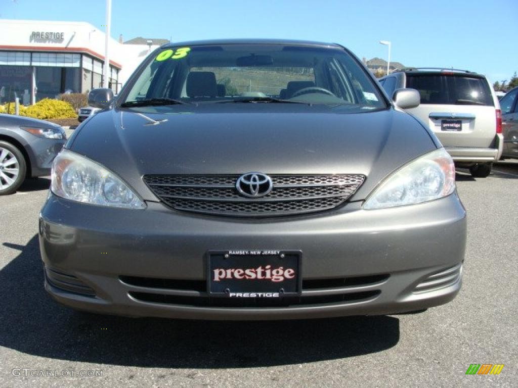 2003 Camry LE - Phantom Gray Pearl / Stone photo #2