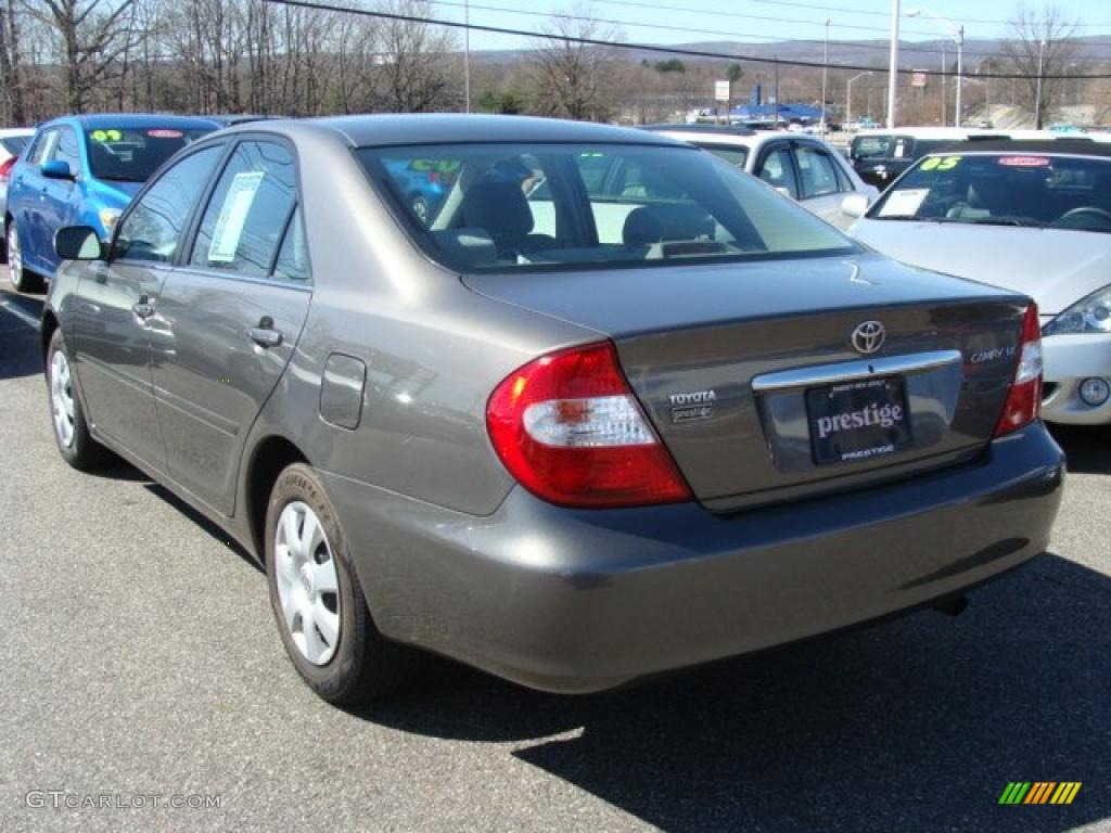 2003 Camry LE - Phantom Gray Pearl / Stone photo #4