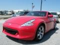 2009 Solid Red Nissan 370Z Coupe  photo #1