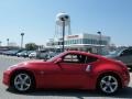 2009 Solid Red Nissan 370Z Coupe  photo #2