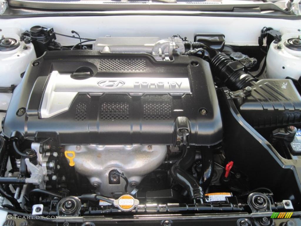 2006 Elantra GLS Sedan - Nordic White / Gray photo #15
