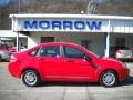 Vermillion Red - Focus SE Sedan Photo No. 1