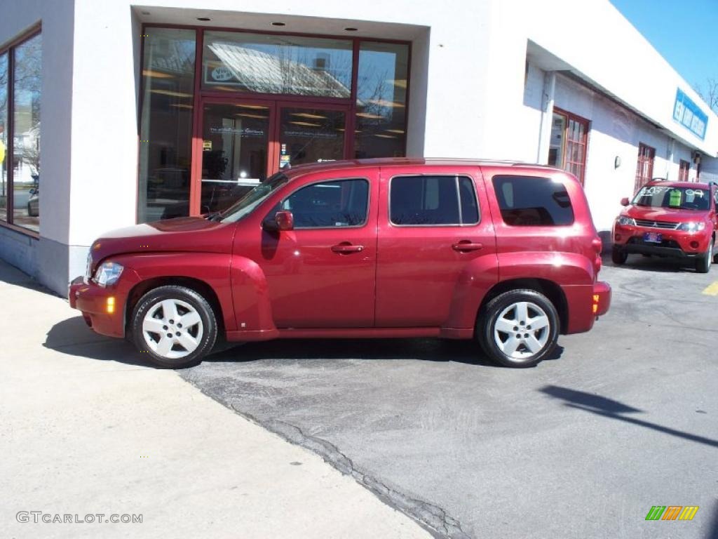 2009 HHR LT - Crystal Red Metallic / Ebony photo #2