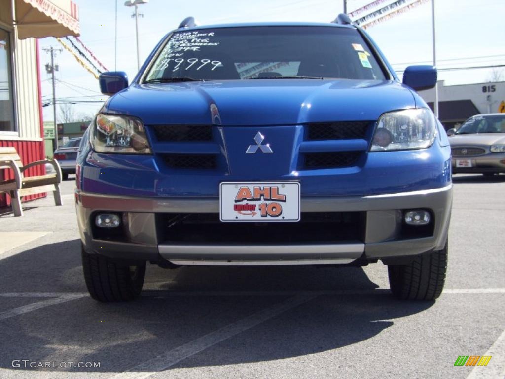 2004 Outlander XLS - Pacific Blue / Charcoal photo #3