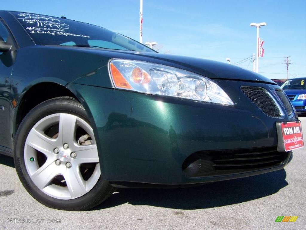 2007 G6 Sedan - Emerald Green Metallic / Ebony photo #2