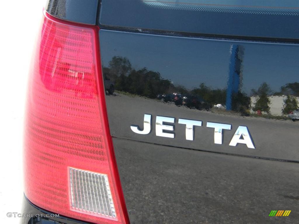 2002 Jetta GLS 1.8T Wagon - Black / Beige photo #10