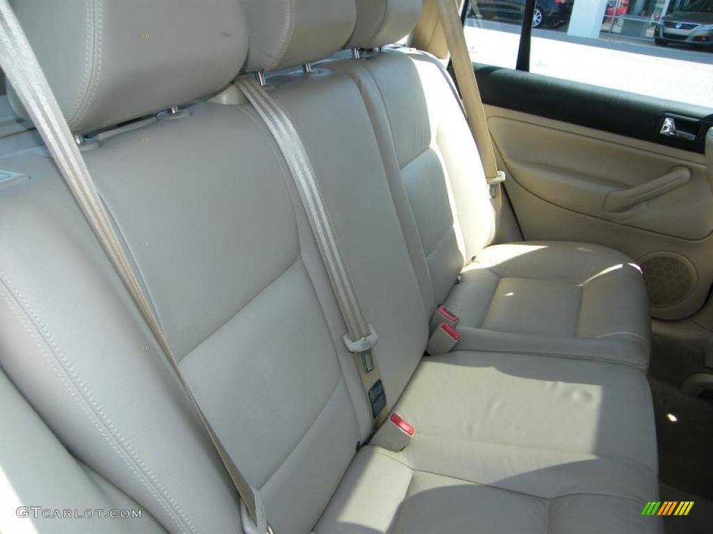 2002 Jetta GLS 1.8T Wagon - Black / Beige photo #26