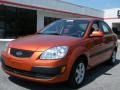 Sunset Orange - Rio LX Sedan Photo No. 1