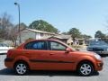 Sunset Orange - Rio LX Sedan Photo No. 6