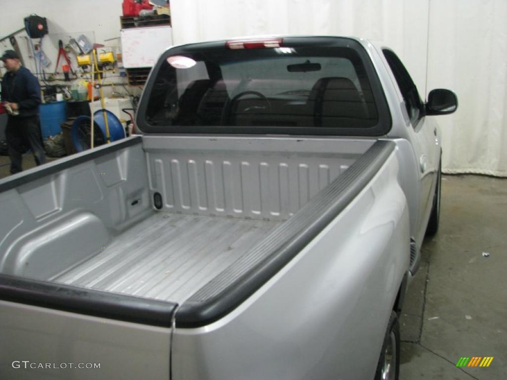 2002 F150 XLT Regular Cab - Silver Metallic / Dark Graphite photo #58
