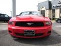 2010 Torch Red Ford Mustang V6 Premium Convertible  photo #2