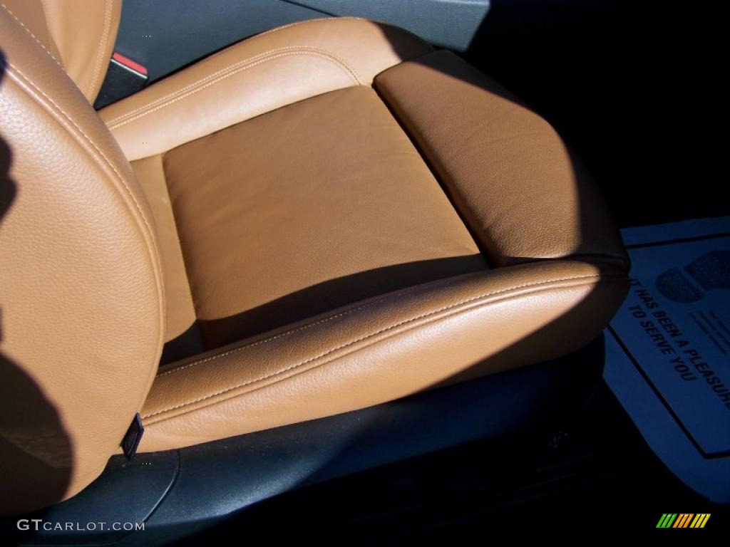 2007 3 Series 328xi Coupe - Montego Blue Metallic / Terra/Black Dakota Leather photo #18